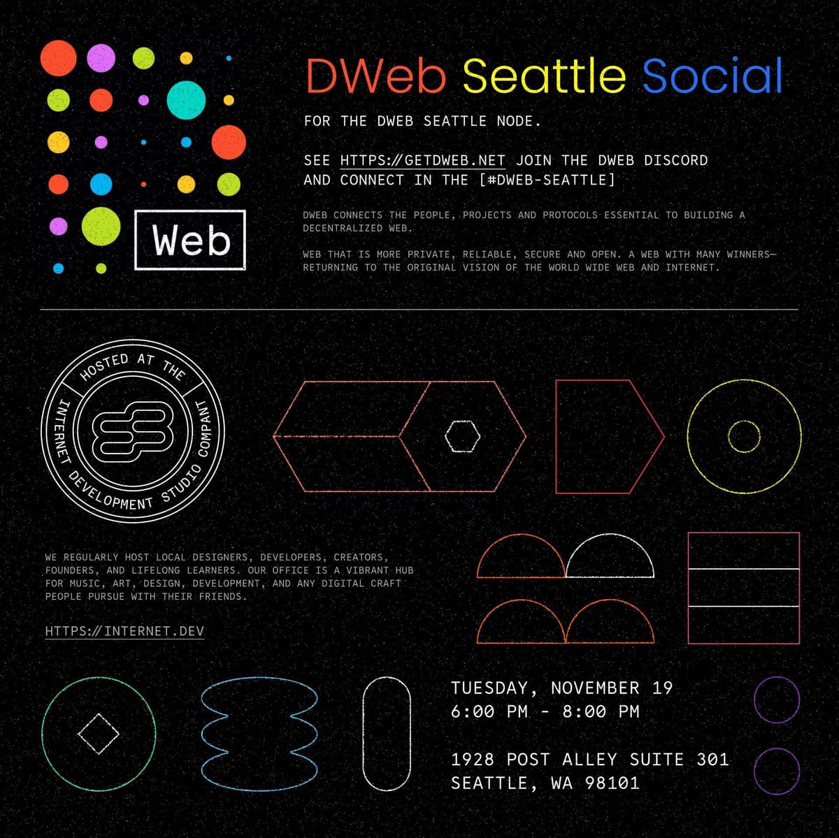 DWeb Seattle Social Trip Report