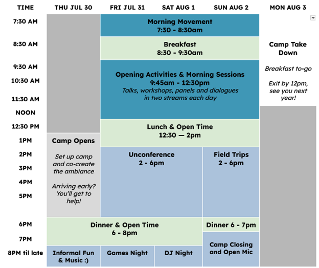 DWebCamp Cascadia's 2026 Program Overview is Live